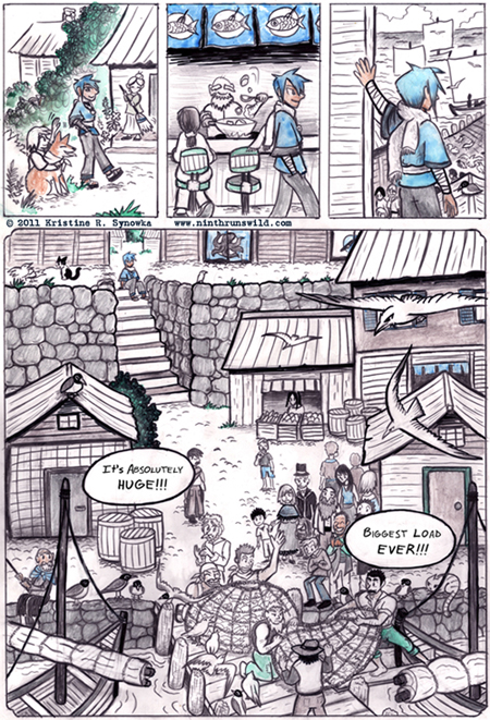 Black and White Version Page 12 by Kristine R. Synowka